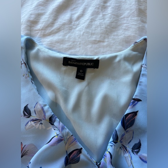 Banana Republic Floral Ruffle-Wrap Maxi Dress - Picture 3 of 5